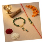 Festive Special Day Offering Coffee Mug Roli Chawal Greeting Card Unique Gift Combo - Image 8