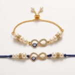 Premium Lumba Rakhi Set for Bhabhi Gift Premium - Image 3