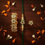 Royal Lumba Rakhi Set for Bhabhi Gift Stylish - Image 2