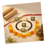 Classic Lumba Rakhi Set for Bhabhi Gift Elegant - Image 5