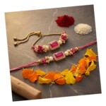 Festive Rakhi Bundle Coffee Mug Roli Chawal Greeting Card Unique Gift Combo - Image 7