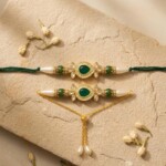 Sacred Lumba Rakhi Set for Bhabhi Gift Luxury - Image 2