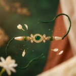 Sacred Lumba Rakhi Set for Bhabhi Gift Luxury - Image 4