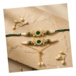 Sacred Lumba Rakhi Set for Bhabhi Gift Luxury - Image 5