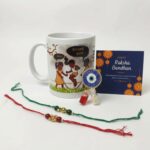 Festive Special Day Hamper Coffee Mug Roli Chawal Greeting Card Unique Gift Combo - Image 3