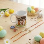 Exclusive Wedding Set Coffee Mug Roli Chawal Greeting Card Unique Gift Combo - Image 2