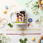 Traditional Birthday Edition Coffee Mug Roli Chawal Greeting Card Unique Gift Combo - Image 2