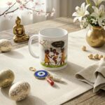 Designer Birthday Box Coffee Mug Roli Chawal Greeting Card Unique Gift Combo - Image 3