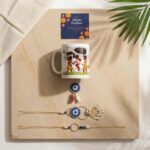 Creative Birthday Gift Coffee Mug Roli Chawal Greeting Card Unique Gift Combo - Image 2