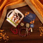 Creative Festival Pack Coffee Mug Roli Chawal Greeting Card Unique Gift Combo