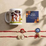 Attractive Wedding Present Coffee Mug Roli Chawal Greeting Card Unique Gift Combo - Image 2