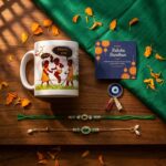 Festive Wedding Surprise Coffee Mug Roli Chawal Greeting Card Unique Gift Combo