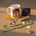Handcrafted Special Day Box Coffee Mug Roli Chawal Greeting Card Unique Gift Combo
