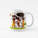 Elegant Wedding Set Coffee Mug Roli Chawal Greeting Card Unique Gift Combo - Image 3