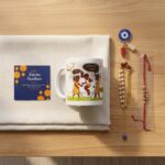 Personalized Corporate Gift Hamper Coffee Mug Roli Chawal Greeting Card Unique Gift Combo