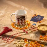 Attractive Celebration Bundle Coffee Mug Roli Chawal Greeting Card Unique Gift Combo - Image 3