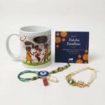 Stylish Festival Edition Coffee Mug Roli Chawal Greeting Card Unique Gift Combo - Image 3