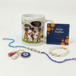 Premium Wedding Combo Coffee Mug Roli Chawal Greeting Card Unique Gift Combo - Image 2