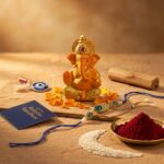 Rakhi Set with Ganesha Product Beautiful Stylish Classic Elegant Collection - Image 3