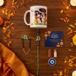 Stylish Corporate Gift Pack Coffee Mug Roli Chawal Greeting Card Unique Gift Combo - Image 2