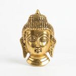 Buddha Face Decorative Wall Hanging 22 Cm - Image 3