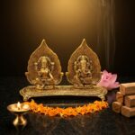 Lakshmi Ganesha Chowki Decorative Idol 14 Cm