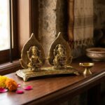 Lakshmi Ganesha Chowki Decorative Idol 14 Cm - Image 4