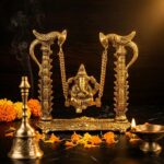 Ganesha Jhula Decorative Showpiece Idol 17 Cm