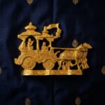 Krishna Arjuna Rath Decorative Statue 19 Cm - Image 4