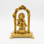 Radha Krishna Temple Decorative Idol 17 Cm - Image 3