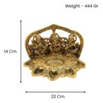 Religious Diya Decorative Oil Lamp 14 Cm - Image 5