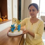 Lord Krishna Blue Hand Playing Flute with Mor Pankh Resin Idol - Image 8